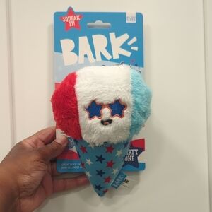 Bark Patriotic Ice Cream Dog Toy - Red, White, Blue